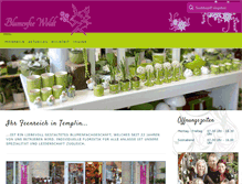 Tablet Screenshot of blumenfee-in-templin.de